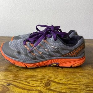Merrell Monument Tanga Running Trail Shoe‎ Womens Sz 6 J559586 Gray Hiking